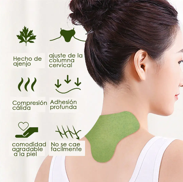 Parche Alivia dolor de Cuello , Rodilla , Lumbar y articulaciones  x10 Parches