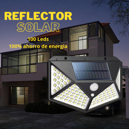 2x1 REFLECTOR SOLAR LED CON SENSOR®