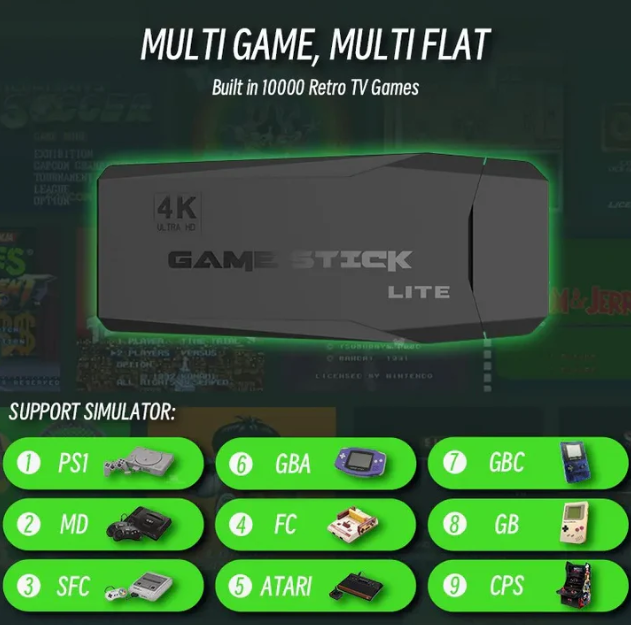 GamingStick™ Juego retro ¡oferta!