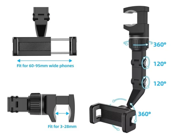 Soporte de celular 360°