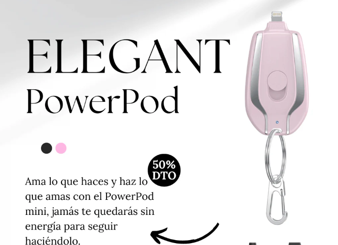 Mini PowerPod| IPhone & Tipo C 🔥Pack 2 unidades🔥