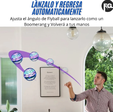 Juguete pelota voladora Flyball 2x1