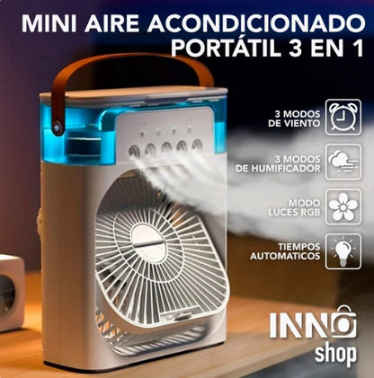 Mini aire acondicionado portátil