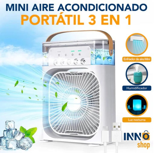 Mini aire acondicionado portátil
