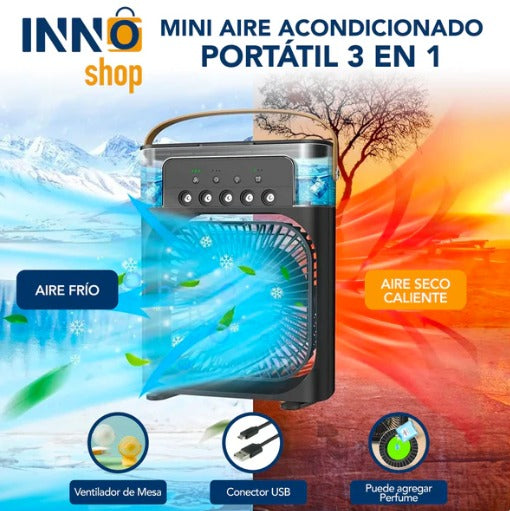 Mini aire acondicionado portátil