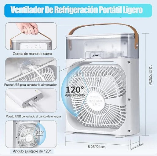 Mini aire acondicionado portátil