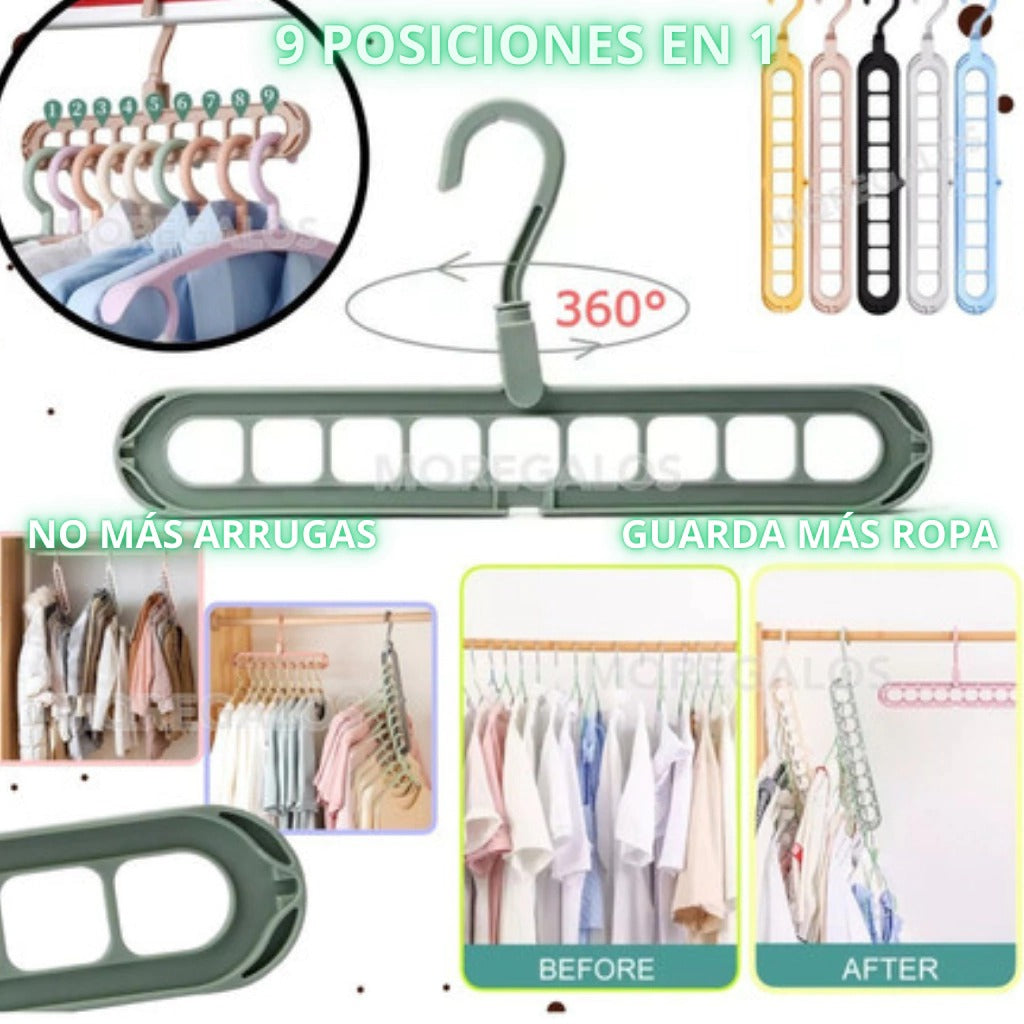 Perchera rebatible- Multifuncional