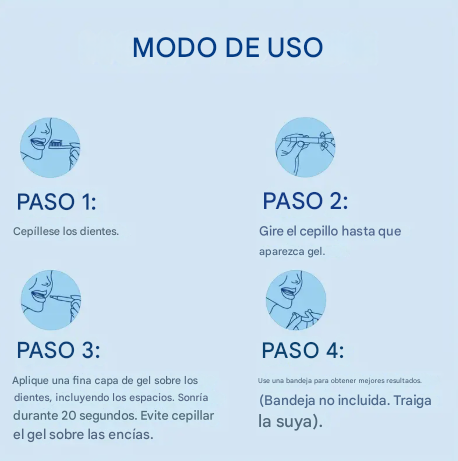Lápiz blanqueador dental